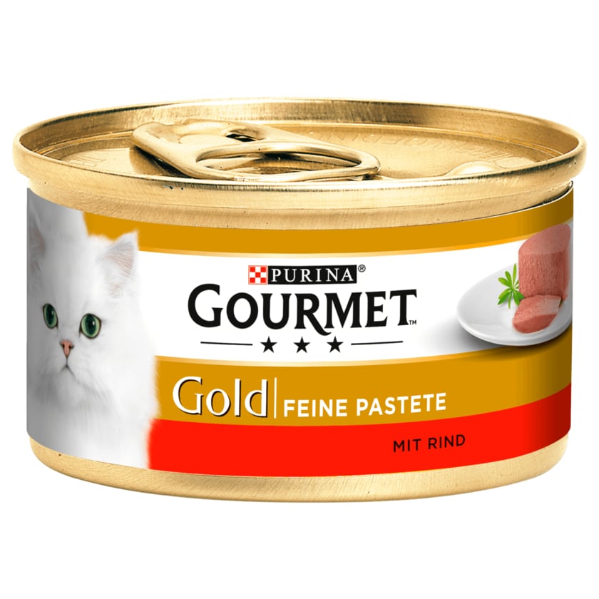 Gourmet Gold Feine Pastete mit Rind 85g